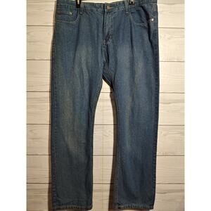 Mens Y2K Indigo-30  Loose Fit denim jeans size 40/34